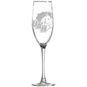 University of Alabama in Huntsville Polar Camel 8 oz. Champagne Flute