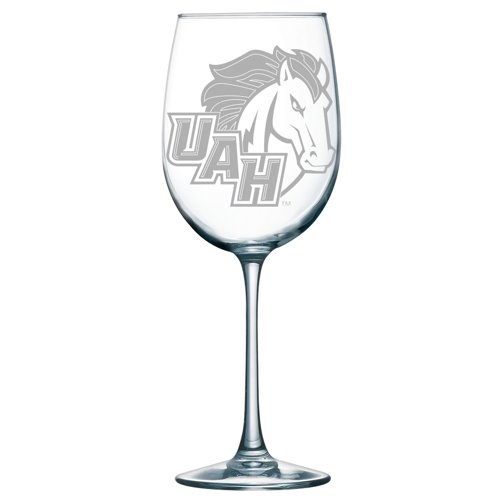 University of Alabama in Huntsville Polar Camel 19 oz. Wine Glass