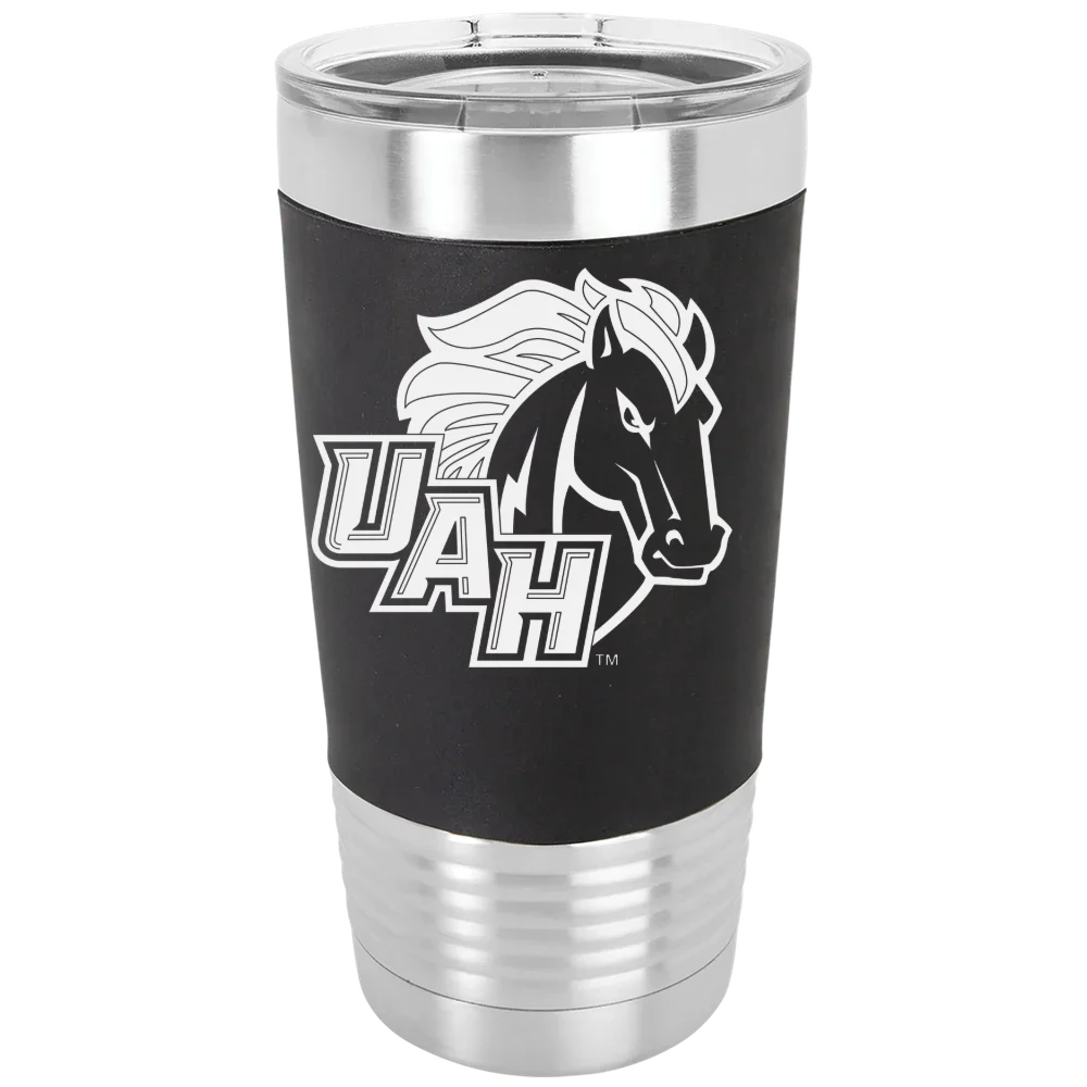 University of Alabama in Huntsville Polar Camel 20 oz. Silicone Grip Tumbler with Standard Lid