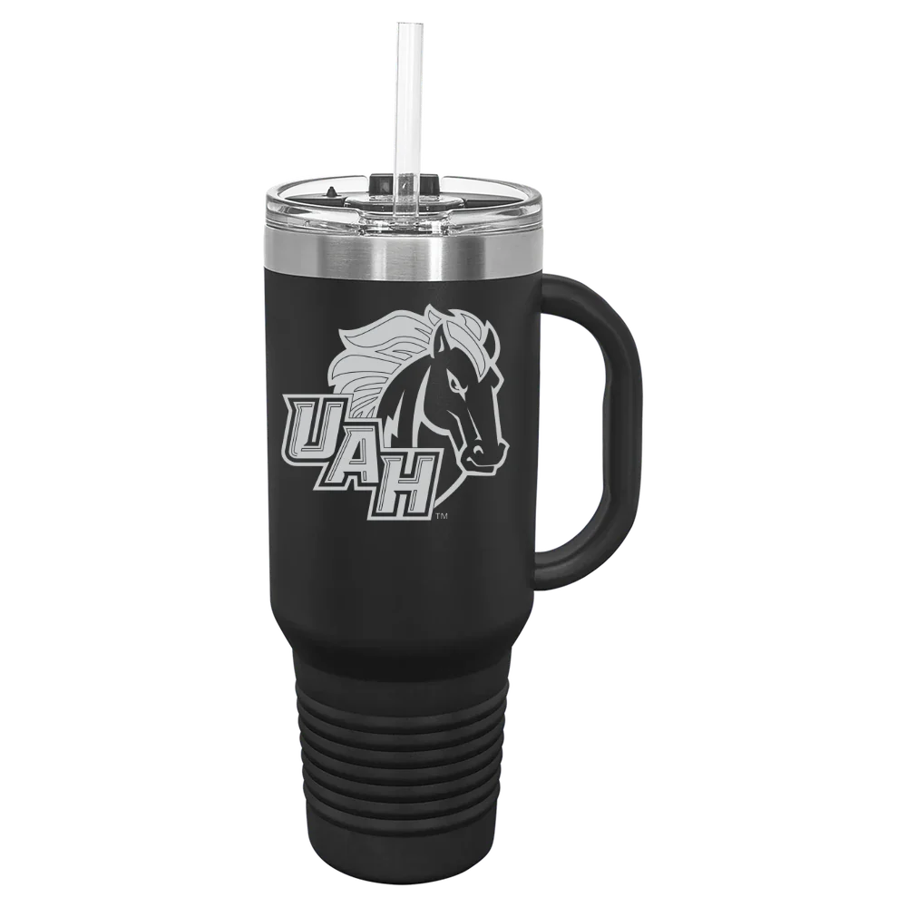 University of Alabama in Huntsville Polar Camel 40 oz. Travel Mug with Snap Lid & Straw