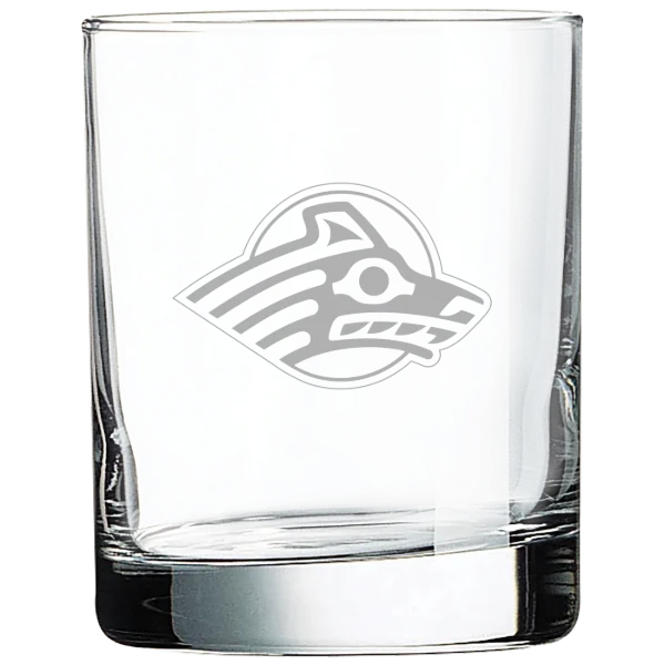 University of Alaska Anchorage Polar Camel 10 1/2 oz. On The Rocks Glass