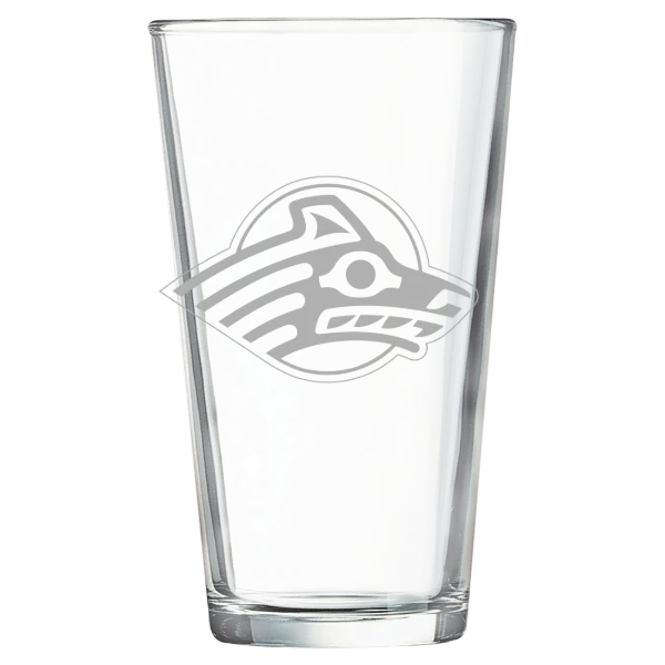 University of Alaska Anchorage Polar Camel 16 oz. Pint Mixing Glass