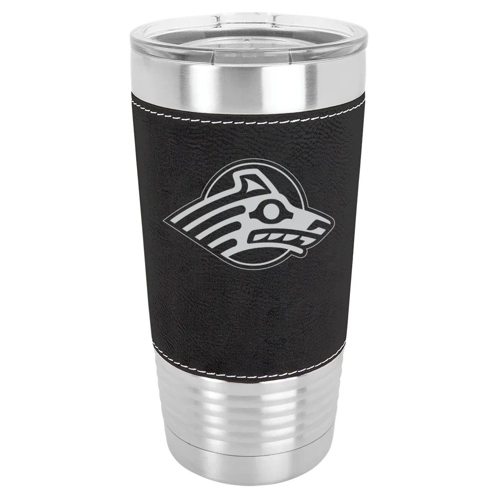 University of Alaska Anchorage Polar Camel 20 oz. Leatherette Grip Tumbler with Standard Lid