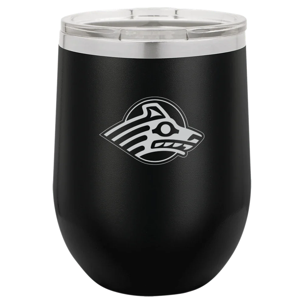 University of Alaska Anchorage Polar Camel 12 oz. Stemless Wine Tumbler