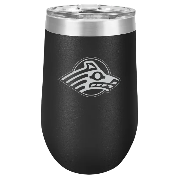 University of Alaska Anchorage Polar Camel 16 oz. Stemless Wine Tumbler