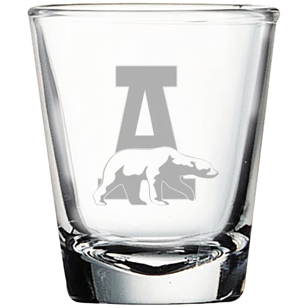 University of Alaska Fairbanks Polar Camel 1.7 oz. Shot Glass