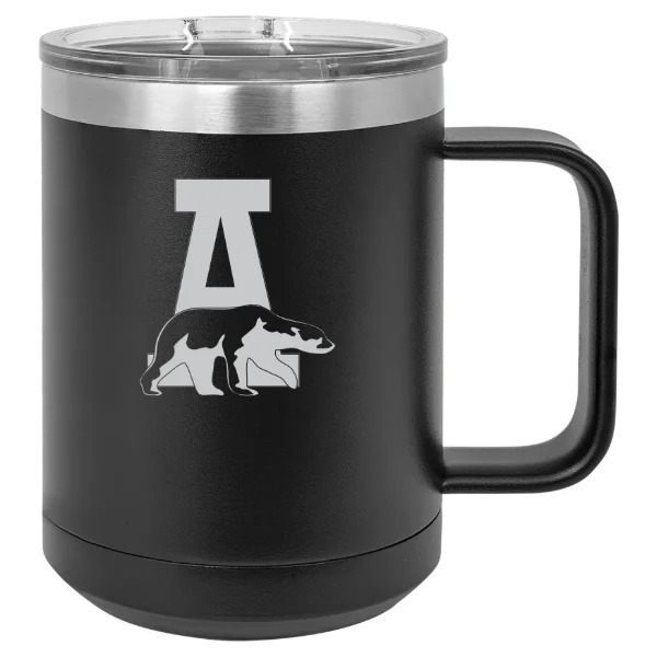 University of Alaska Fairbanks Polar Camel 15 oz. Mug with Slider Lid