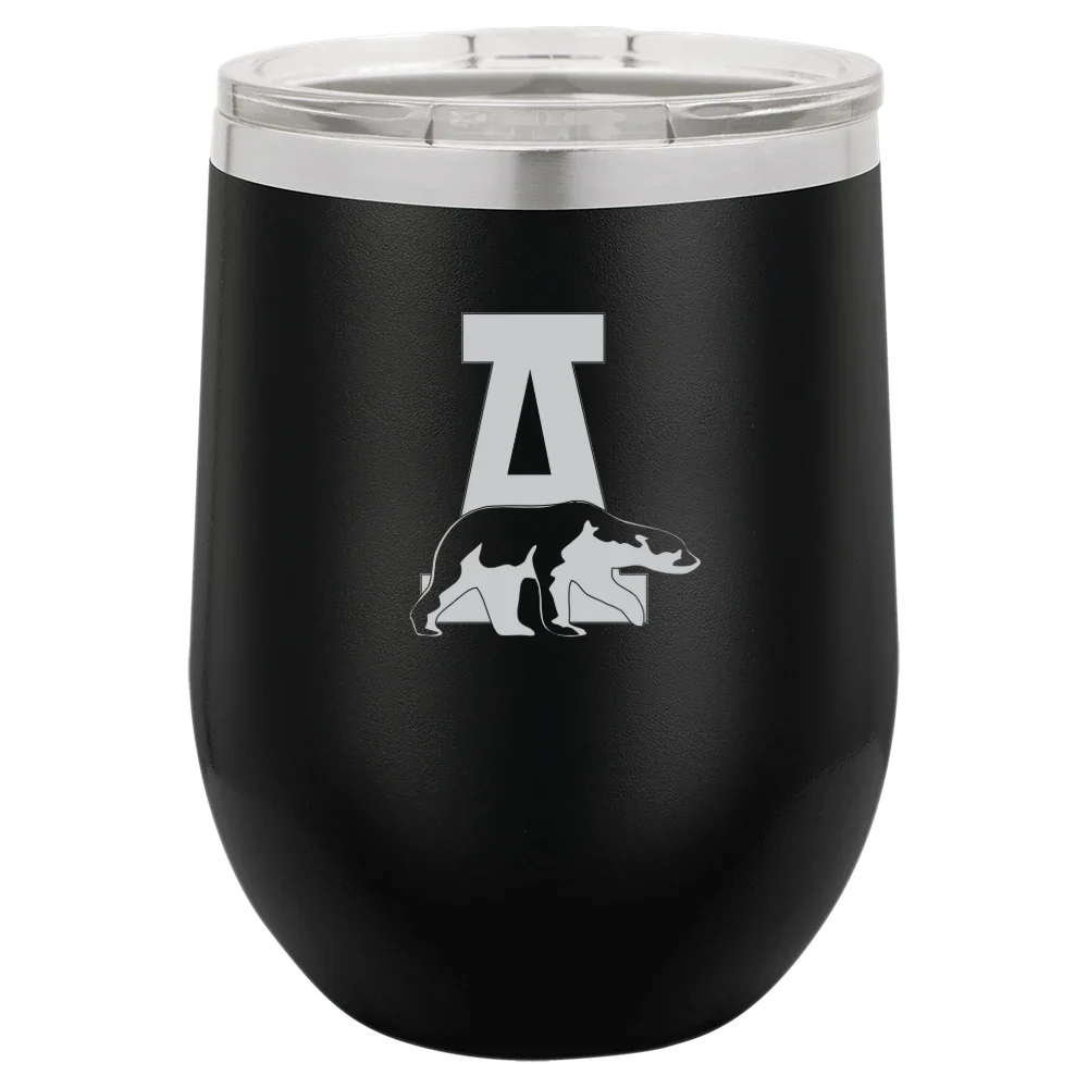 University of Alaska Fairbanks Polar Camel 12 oz. Stemless Wine Tumbler