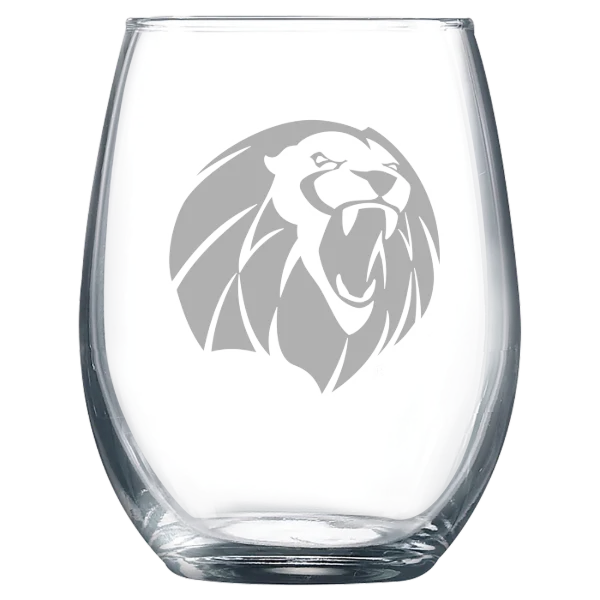 University of Arkansas, Fort Smith Polar Camel 9 oz. Stemless Wine Glass