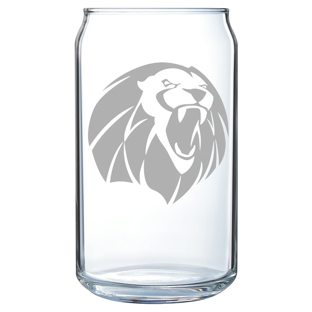 University of Arkansas, Fort Smith Polar Camel 16 oz. Can Glass