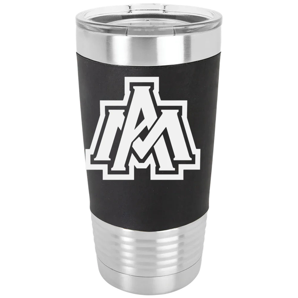 University of Arkansas, Monticello Polar Camel 20 oz. Silicone Grip Tumbler with Standard Lid