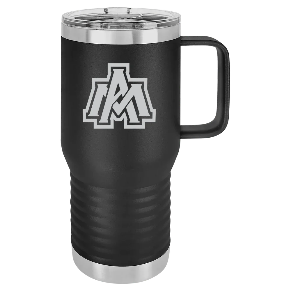 University of Arkansas, Monticello Polar Camel 20 oz. Travel Mug with Slider Lid
