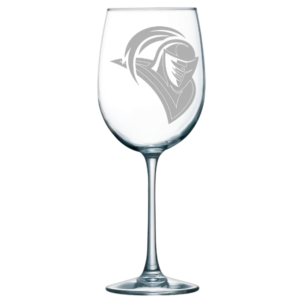 University of Bridgeport Polar Camel 19 oz. Wine Glass