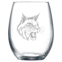 University of California, Merced Polar Camel 9 oz. Stemless Wine Glass