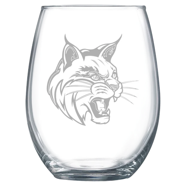 University of California, Merced Polar Camel 15 oz. Stemless Wine Glass