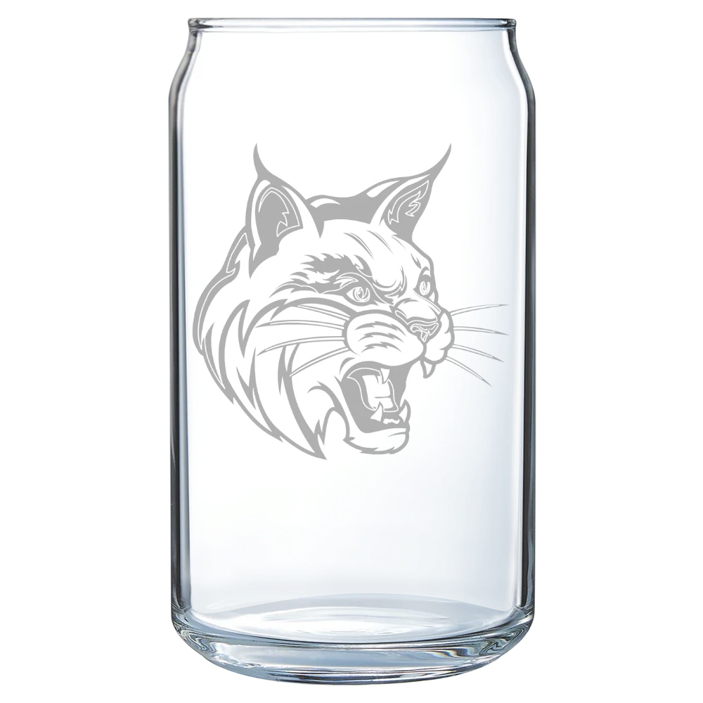 University of California, Merced Polar Camel 16 oz. Can Glass