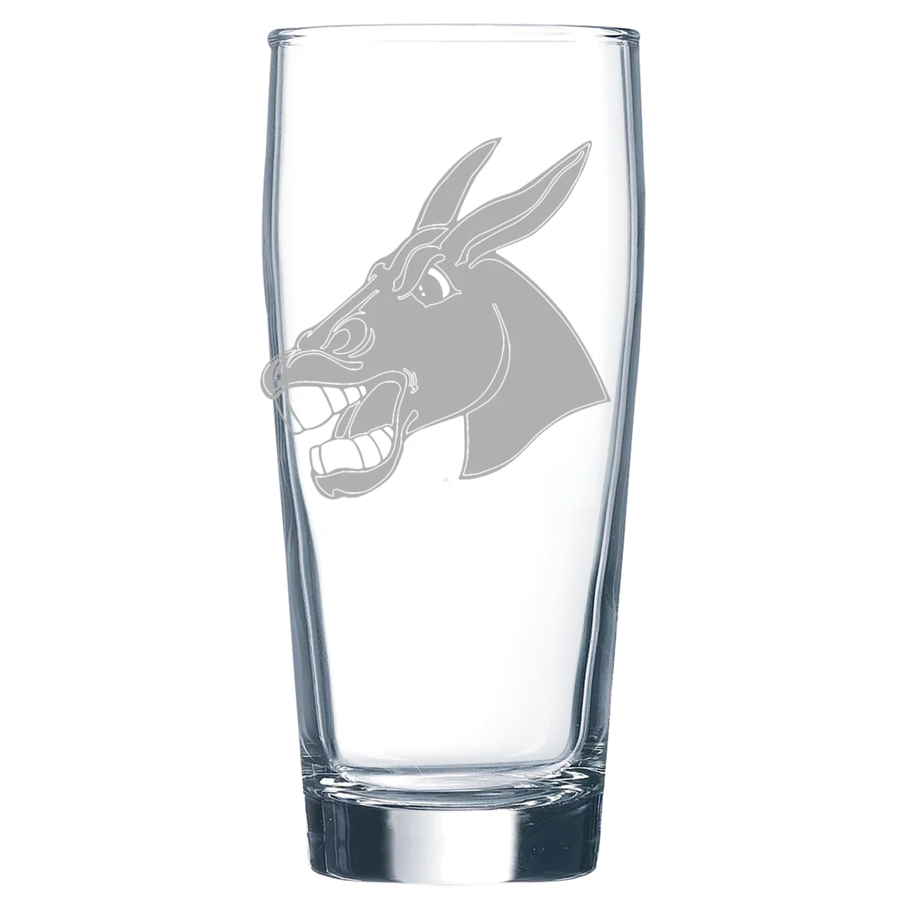 University of Central Missouri Polar Camel 16 oz. Willi Becher Beer Glass