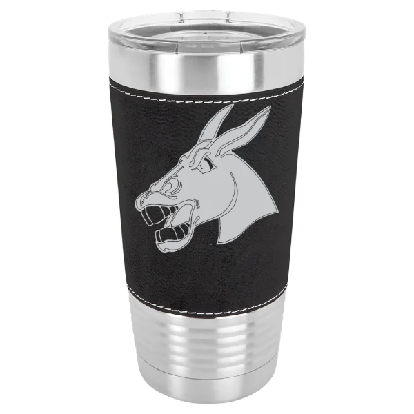 University of Central Missouri Polar Camel 20 oz. Leatherette Grip Tumbler with Standard Lid