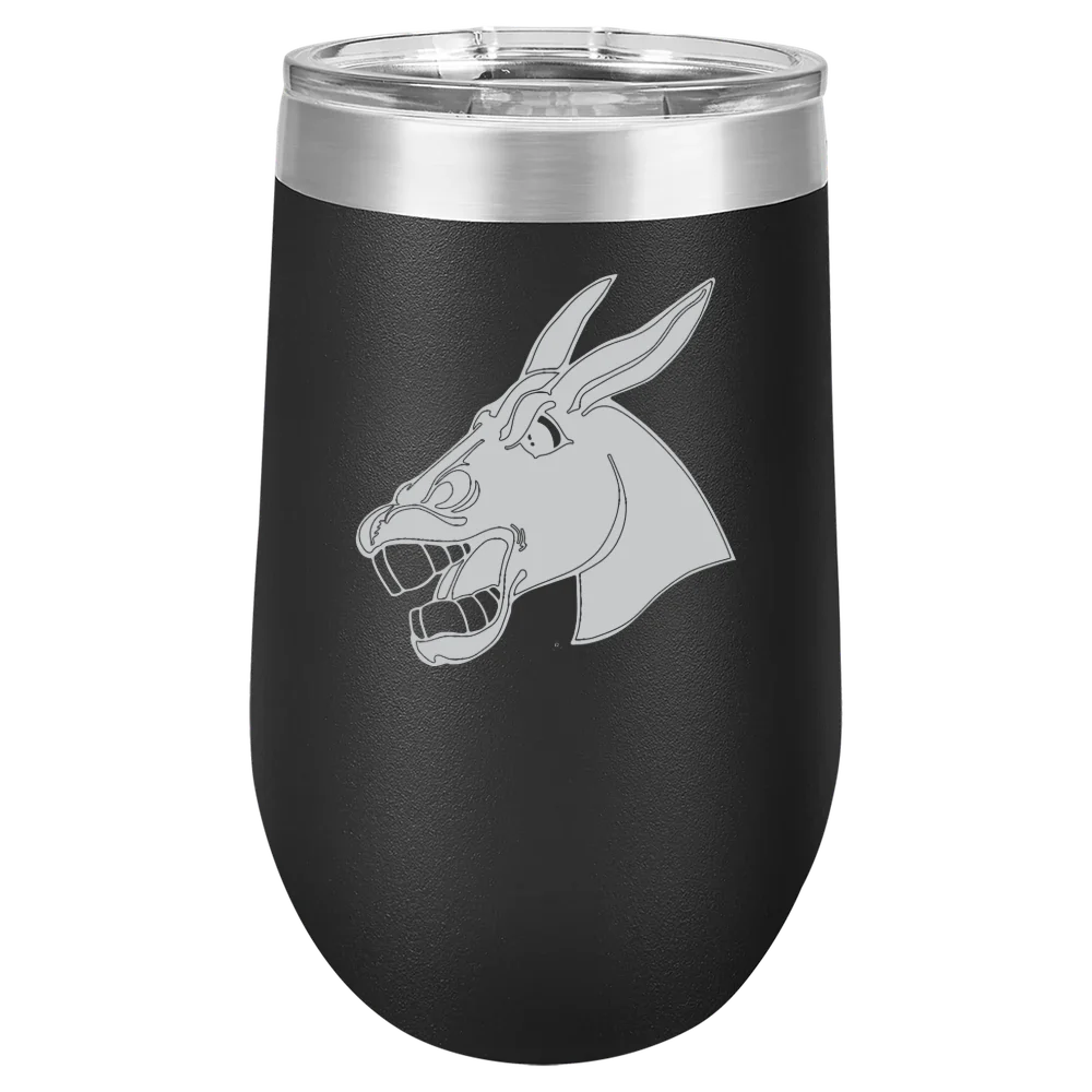 University of Central Missouri Polar Camel 16 oz. Stemless Wine Tumbler