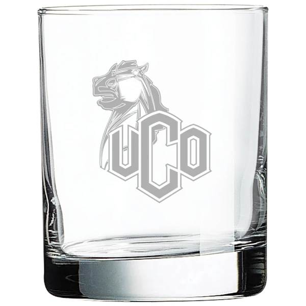 University of Central Oklahoma Polar Camel 10 1/2 oz. On The Rocks Glass