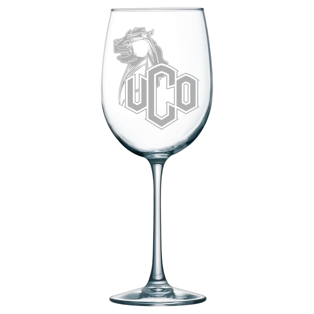 University of Central Oklahoma Polar Camel 19 oz. Wine Glass