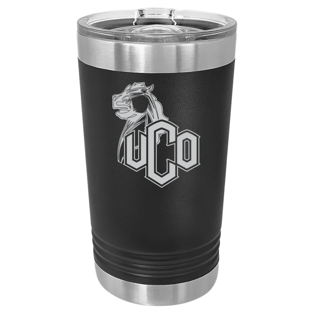 University of Central Oklahoma Polar Camel 16 oz. Pint Tumbler