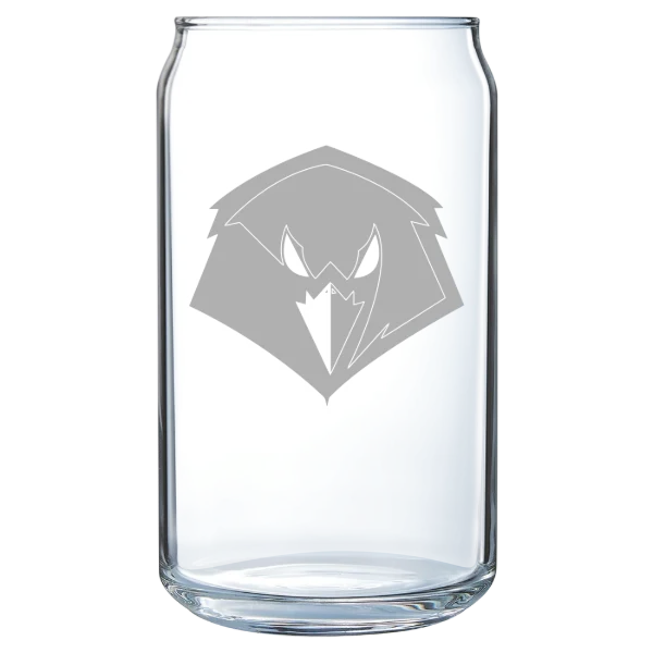 University of Charleston (West Virginia) Polar Camel 16 oz. Can Glass