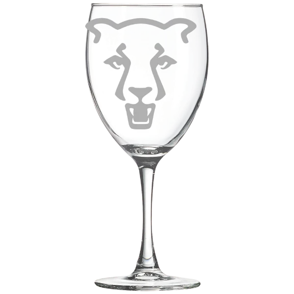 University of Colorado Colorado Springs Polar Camel 10 1/2 oz. Wine Glass