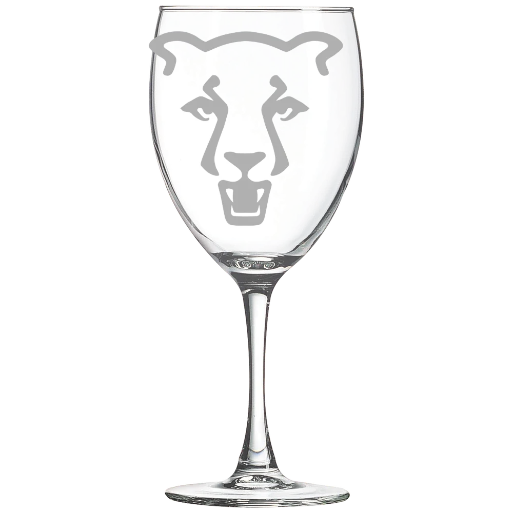 University of Colorado Colorado Springs Polar Camel 10 1/2 oz. Wine Glass