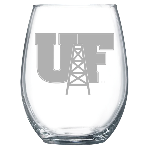 University of Findlay Polar Camel 15 oz. Stemless Wine Glass