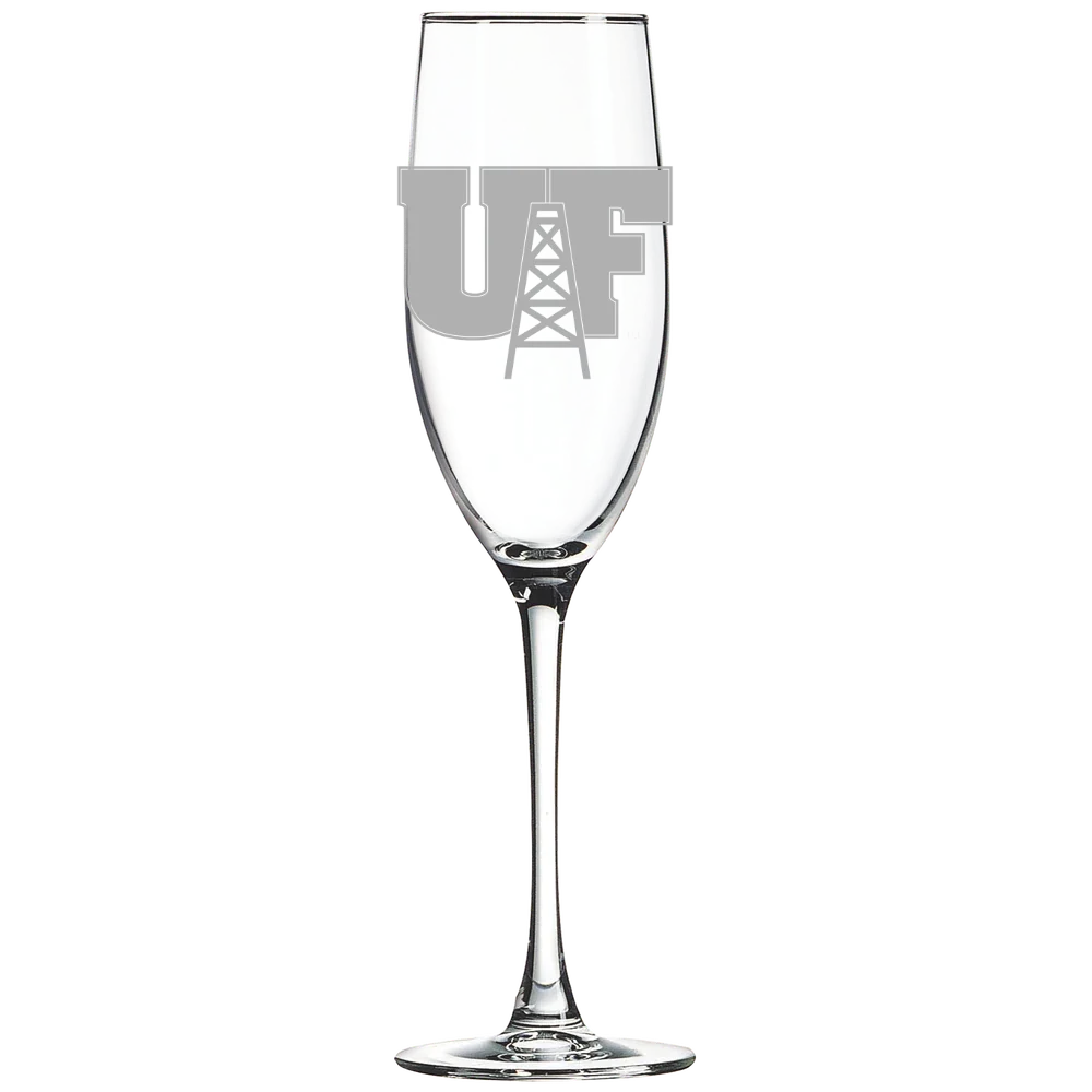University of Findlay Polar Camel 8 oz. Champagne Flute