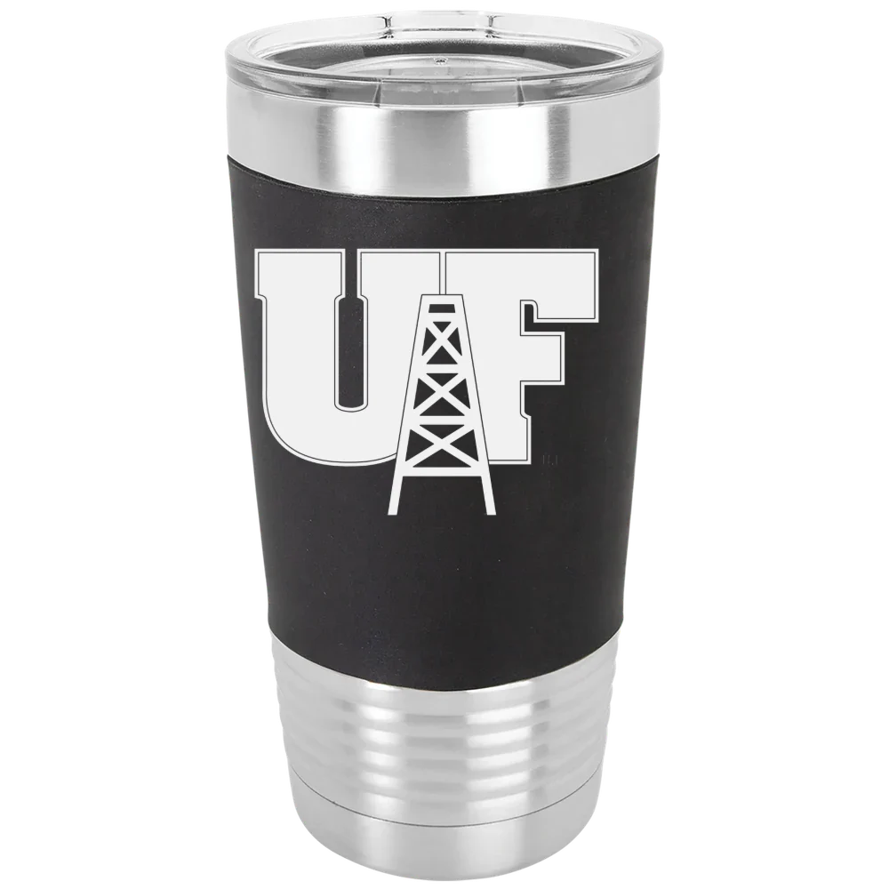 University of Findlay Polar Camel 20 oz. Silicone Grip Tumbler with Standard Lid