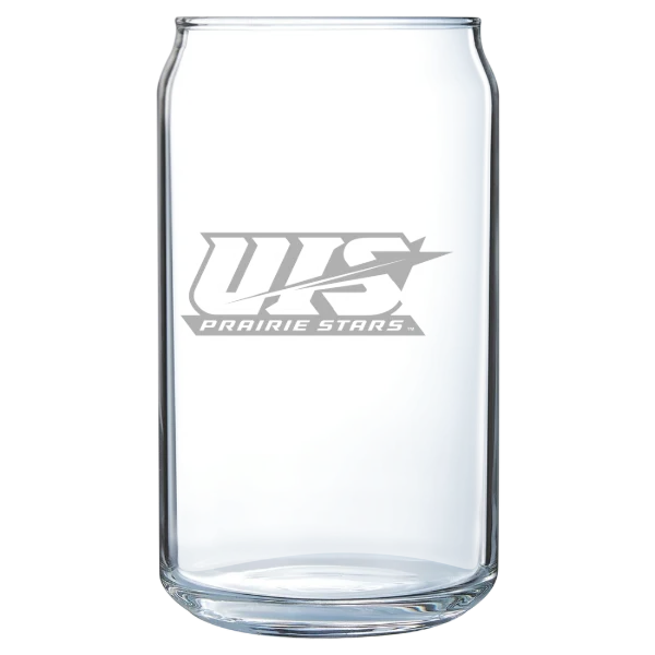 University of Illinois Springfield Polar Camel 16 oz. Can Glass