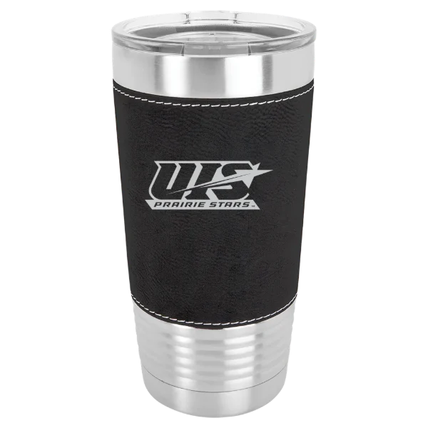 University of Illinois Springfield Polar Camel 20 oz. Leatherette Grip Tumbler with Standard Lid