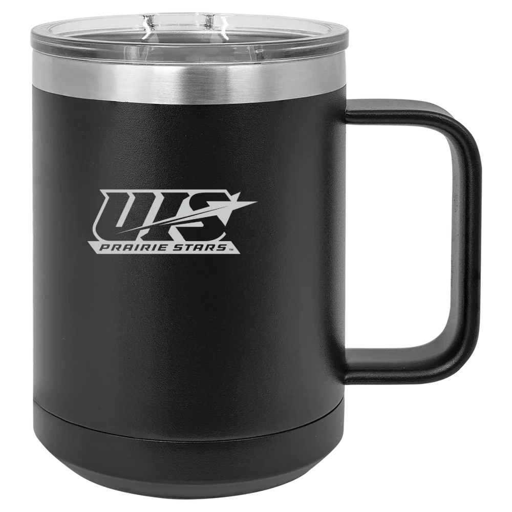 University of Illinois Springfield Polar Camel 15 oz. Mug with Slider Lid