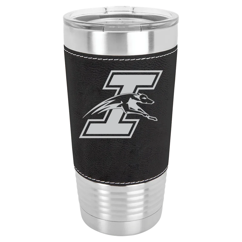 University of Indianapolis Polar Camel 20 oz. Leatherette Grip Tumbler with Standard Lid