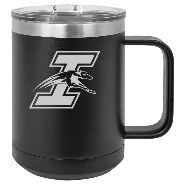 University of Indianapolis Polar Camel 15 oz. Mug with Slider Lid