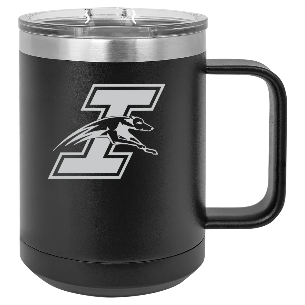 University of Indianapolis Polar Camel 15 oz. Mug with Slider Lid