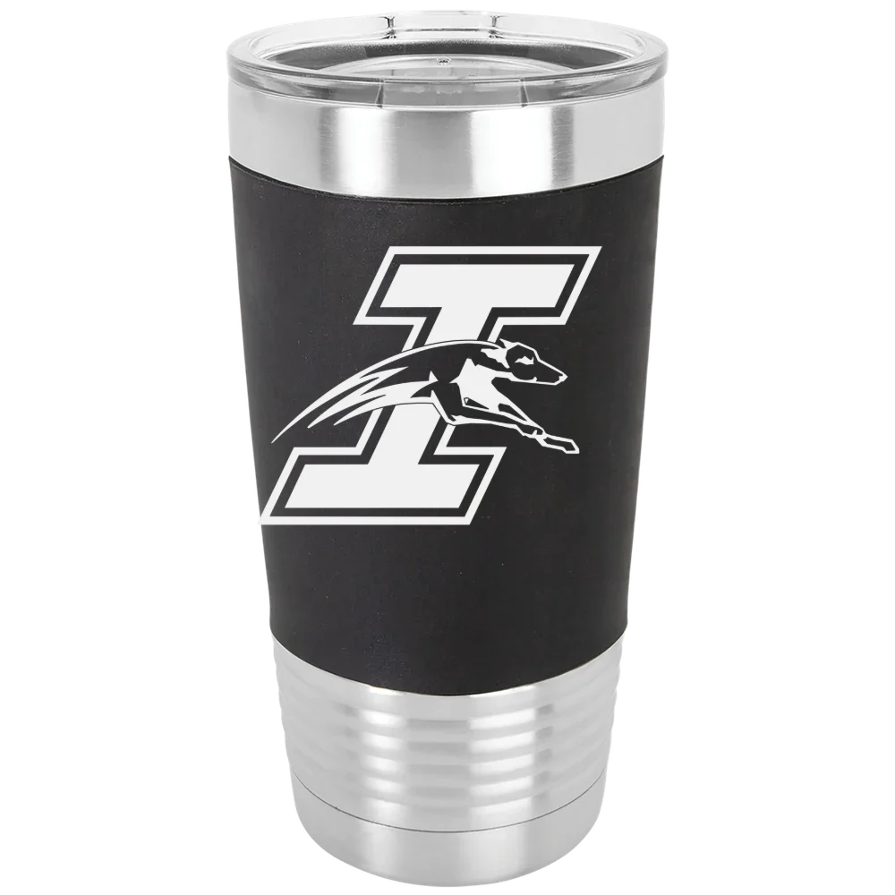 University of Indianapolis Polar Camel 20 oz. Silicone Grip Tumbler with Standard Lid