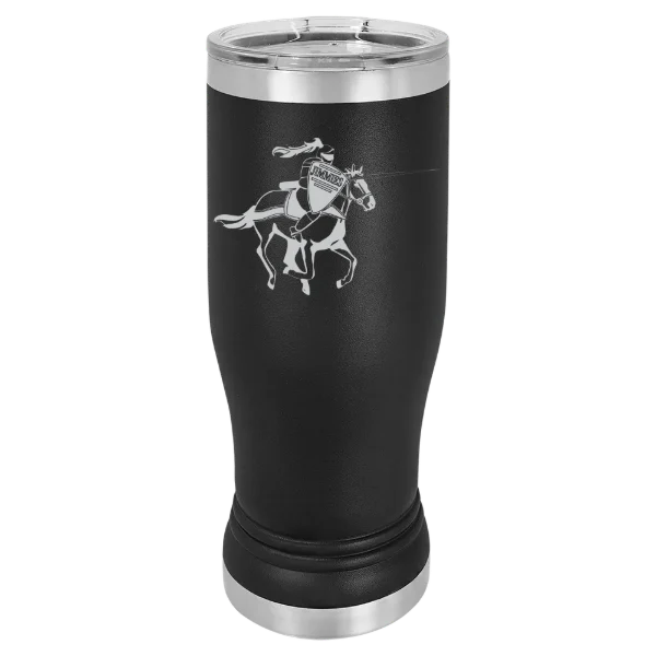 University of Jamestown Polar Camel 14 oz. Pilsner Tumbler