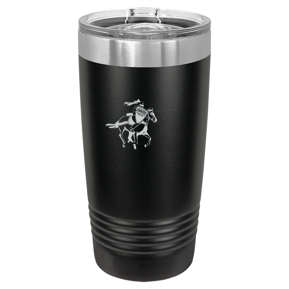 University of Jamestown Polar Camel 20 oz. Ringneck Tumbler with Slider Lid