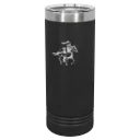 University of Jamestown Polar Camel 22 oz. Skinny Tumbler with Slider Lid