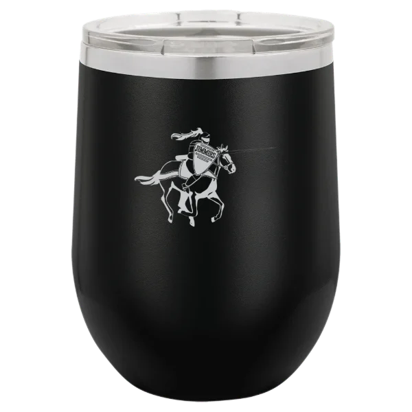 University of Jamestown Polar Camel 12 oz. Stemless Wine Tumbler