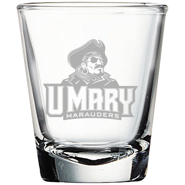 University of Mary Polar Camel 1.7 oz. Shot Glass