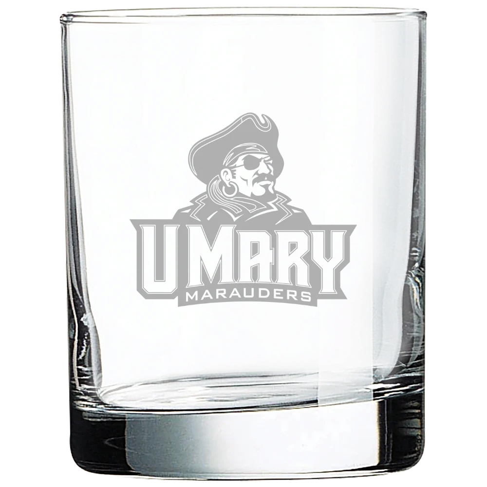 University of Mary Polar Camel 10 1/2 oz. On The Rocks Glass
