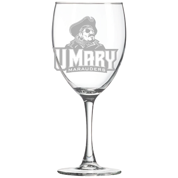 University of Mary Polar Camel 10 1/2 oz. Wine Glass
