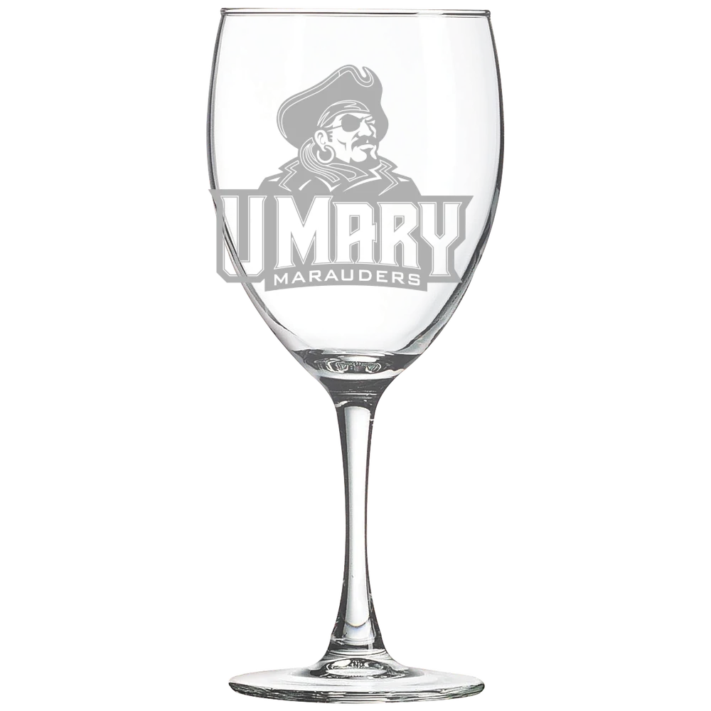University of Mary Polar Camel 10 1/2 oz. Wine Glass