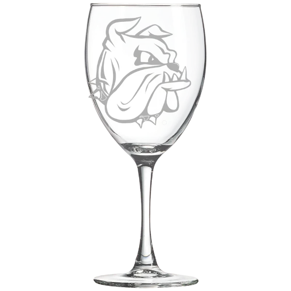 University of Minnesota Duluth Polar Camel 10 1/2 oz. Wine Glass