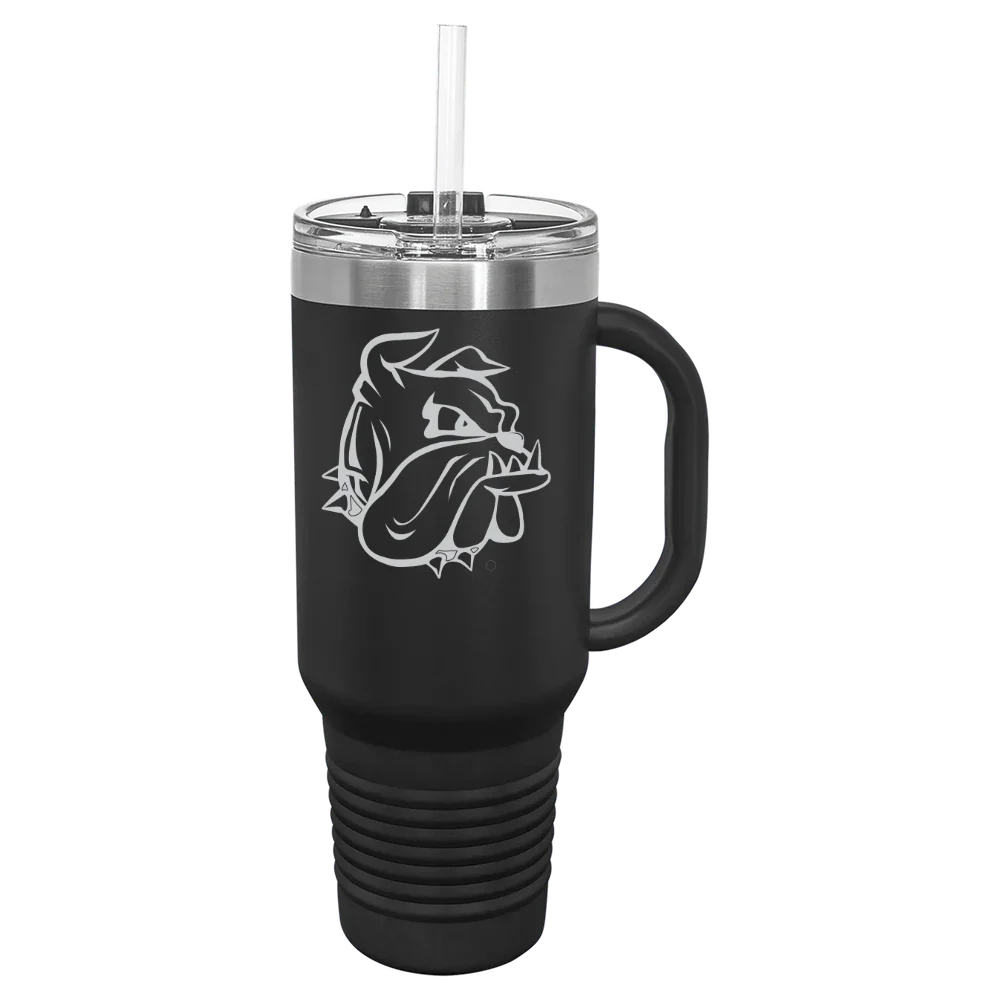 University of Minnesota Duluth Polar Camel 40 oz. Travel Mug with Snap Lid & Straw