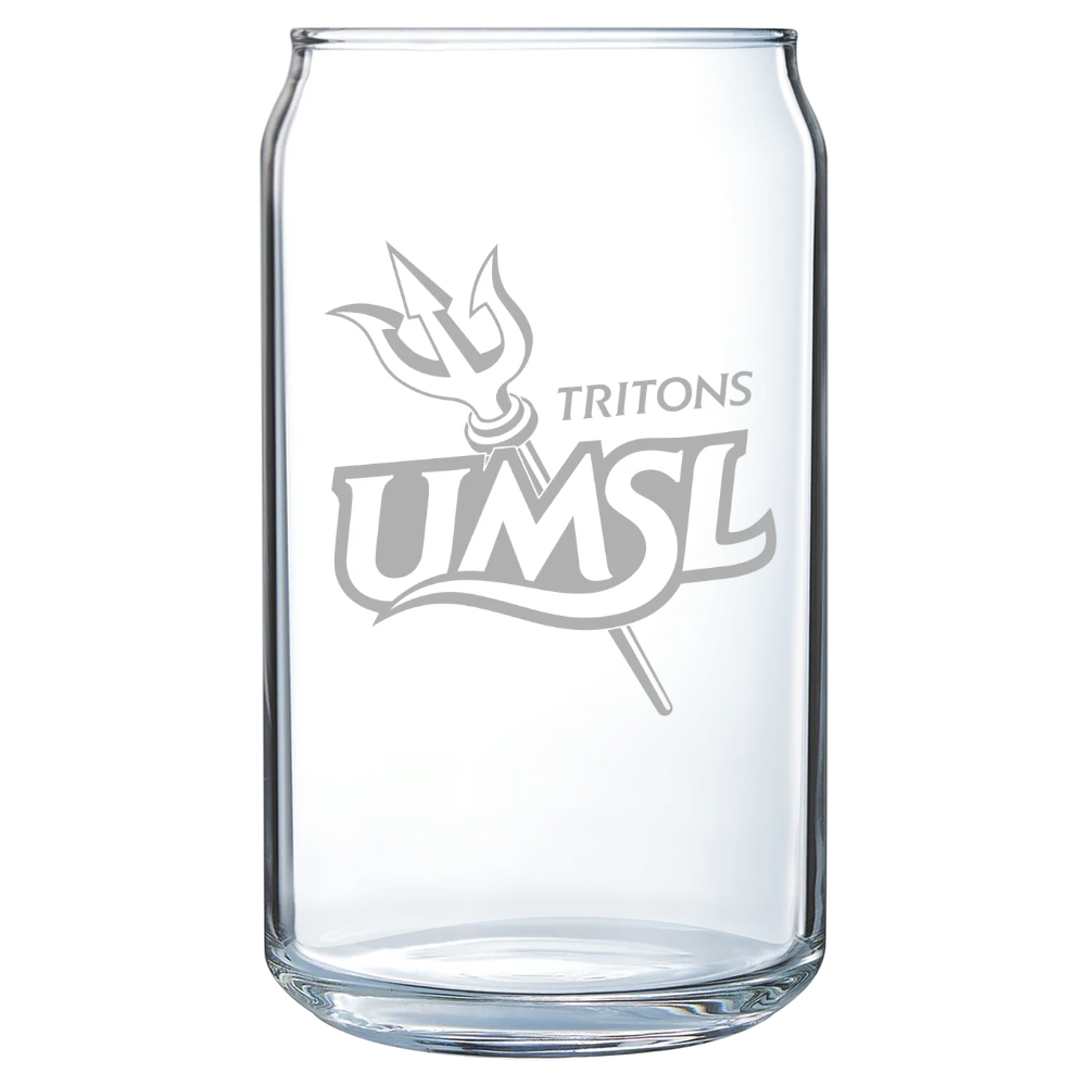 University of Missouri-St. Louis Polar Camel 16 oz. Can Glass